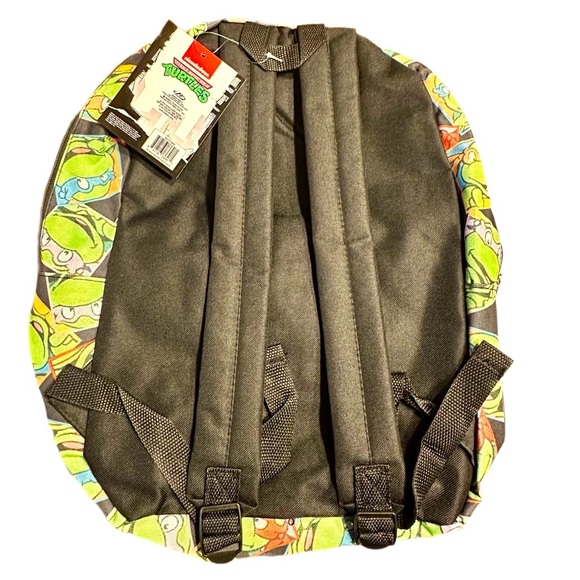 Nickelodeon Ninja Turtle Kids Backpack - Green, Red, Orange, Blue - NWT - Picture 2 of 5